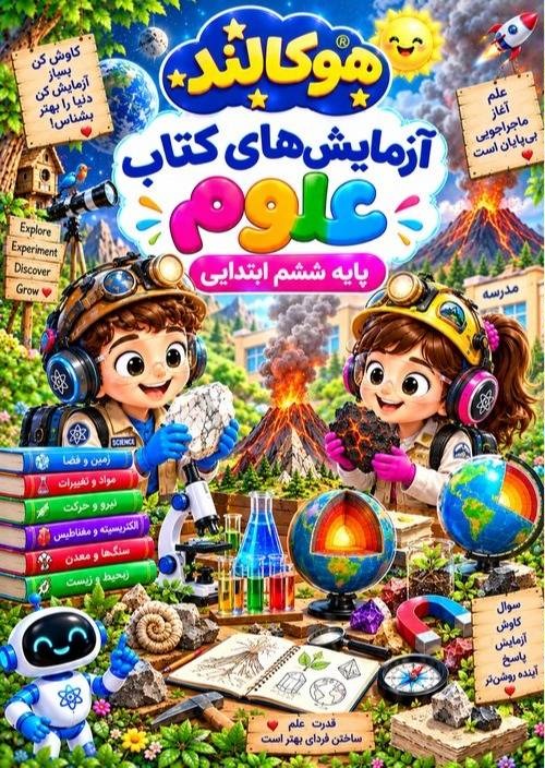 آزمایش‌های کتاب علوم پایه 6